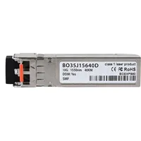 CBO Hitachi 10GBASE-ER kompatibler BlueOptics SFP+ BO35J15640D, Transceiver, Silber