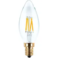 Segula LED Kerze klar 985891 3 W E14 warmweiß