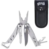 Herbertz Multitool 55048, 12 Funktionen, mit Nylonetui
