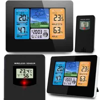 Berdsen Wetterstation mit Display BD-902 schwarz