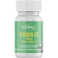 Vitabay Vitamin K2 200 μg vegan hochdosiert Tabletten