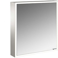EMCO prime Aufputz-Lichtspiegelschrank 949706359 600x700mm, 1 Tür, Anschlag links,