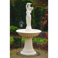 Casa Padrino Jugendstil Springbrunnen Sandfarben Ø 92 x H.