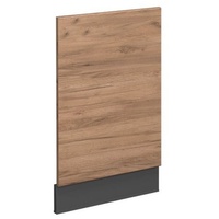 Vicco Frontblende Fame-Line, Goldkraft Eiche/Anthrazit 45 cm ohne Arbeitsplatte