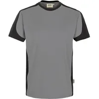Hakro T-Shirt Contrast Performance, titan, Unisex-Größe: 2XL