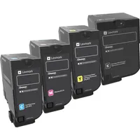 Lexmark Original Toner - 4er Multipack für CS720de/dte, CS725de/dte,