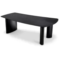 Casa Padrino Luxus Esstisch Schwarzgrau 230 x 120 x