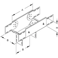 Niedax Abgangstrichter-Set RTL 110.400