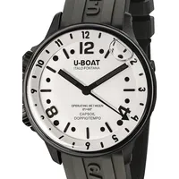 U-Boat 8889 Capsoil Doppiotempo DLC GMT Herrenuhr 45mm 10ATM