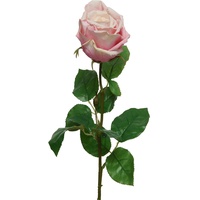 MARELIDA Rose am Stiel Kunstblume Rosenblüte künstliche Blume Real