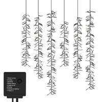 ECD Germany 480 LED Lichterkette Lichtvorhang Deko Lichternetz Dekoration