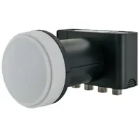 Schwaiger LNB4 digital anthrazit mit Wetterschutz für 4 Teilnehmer