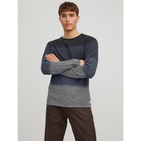 JACK & JONES Herren Strickpullover Rundhals Basic Langarm Sweater