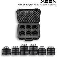 Samyang CF Komplett Set Canon EF mit Koffer -
