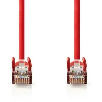 Nedis N CCGP85121RD100 - Patchkabel, Cat.5e, SF/UTP, 10 m,