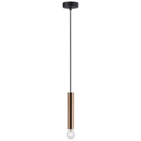 Just light. Pendelleuchte BRUNA, Schwarz - Messing - Metall