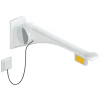Hewi 802 LifeSystem Stützklappgriff Wandstützgriff signalweiß glänzend/matt