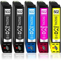 Druckerparadies 5er Sparpack Druckerpatronen ersetzt Epson 502XL 502 für