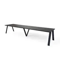 Endo-moebel Lungo 130–405 x 75 x 90 cm Beton