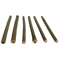 Gravidus 6er Set Bambus Strohhalm