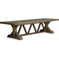 Casa Padrino Landhausstil Esstisch Braun 330 x 110 x