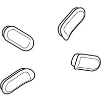 Geberit Puffer Set (4 St.) für WC-Sitz 244837001