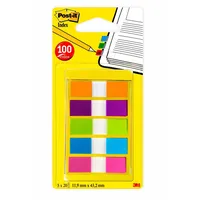 3M Post-it Index mini 11,9 x 43,2 mm 5-farbig
