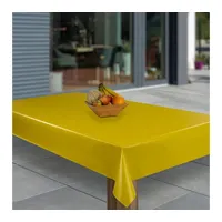 Laro Wachstuch-Tischdecke Abwaschbar Garten-Tischdecke Wachstischdecke PVC Plastik-Tischdecken Eckig Meterware