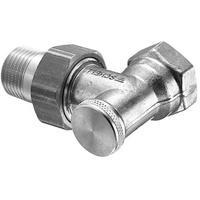 Schell Radiatorverschraubung R 3/8xG 3/8 IG, Eck, absperrb., MS