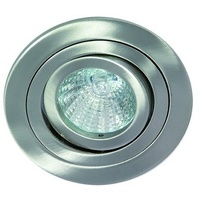 Rutec Einbaustrahler 50W NV eisen gbürst Konv IP20 gebürstet