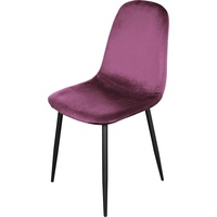 Hti-Living Stuhl Savannah Velvet Pink