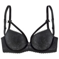 PETITE FLEUR GOLD Schalen-BH Damen schwarz Gr.75F