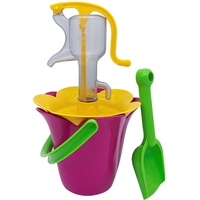 GOWI 550-32 Blumeneimer Set mit Pumpe - 4tlg, Sand-