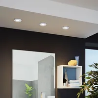 EGLO Igoa EINGEBAUT. SET IP44/IP20 3X3.3W Ø85 CHROM