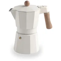 Lacor - 62099 - Italienische Trento White Kaffeemaschine, Express