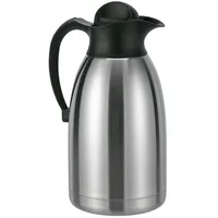 Spetebo Edelstahl Thermoskanne mit Drehverschluss - 2 Liter -