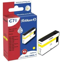Pelikan C71 Yellow Kompatibel Gelb Canon Einzelpackung 1 Stück(e)