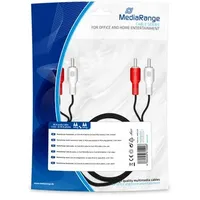 MediaRange MRCS128 2 x RCA Männlich, 2 x RCA,