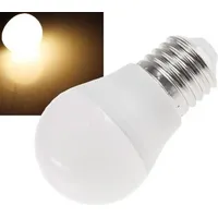ChiliTec LED Tropfenlampe E27 T50 warmweiß, 3000k, 400lm, 230V/5W