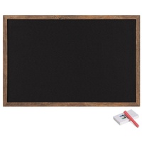 Navaris Kreidetafel Memoboard, 40 x 60 cm, mit Holzrahmen