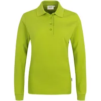 Hakro Damen Longsleeve-Poloshirt Mikralinar® kiwi, M