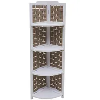 Mendler Eckregal 4 Ablagen 110 x 0 x 0