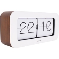 Karlsson [DL] Wall/Table Clock Matiz Bamboo White 37 x