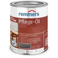 Remmers Pflege-Öl anthrazitgrau intensiv, 0,75 Liter, Holzöl für Holz