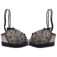 JETTE Push-up-BH Damen schwarz-caramel Gr.85C