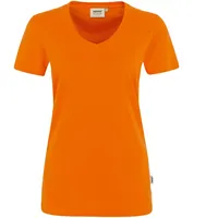 Hakro Damen V-Shirt Performance 181 orange Größe S