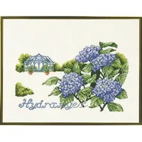 Eva Rosenstand Kreuzstich Set Gewächshaus/Blumen Zählmuster