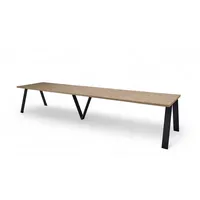 Endo-moebel Esstisch Eiche) Artisan, Holzwerkstoff, Rechteckig,Rechteckig, 90x75x130 cm, Esszimmer,