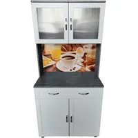 Hti-Living Küchenbuffet 1 Schublade Blanca Bistro Weiß