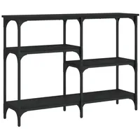 VidaXL Konsolentisch Schwarz 102x29x75 cm Holzwerkstoff